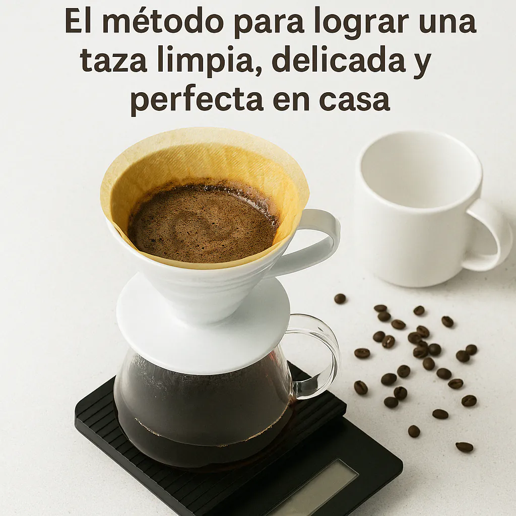 Portada de: V60: El método para lograr una taza limpia, delicada y perfecta en casa